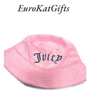 JUICY Couture Pink Bucket Hat NEWGreat for Beach and Summer wear. Y2K